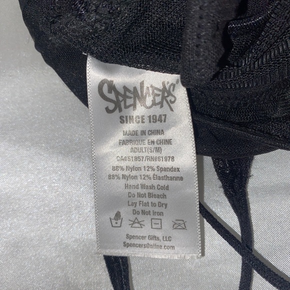 ✨ spencers alien bralette 🖤👽💜 - Picture 3 of 3